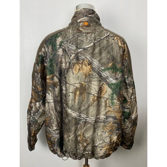 Men Field & Stream Realtree Xtra Camo zip-up fleece hunting jacket 2XL - Picture 3 of 4